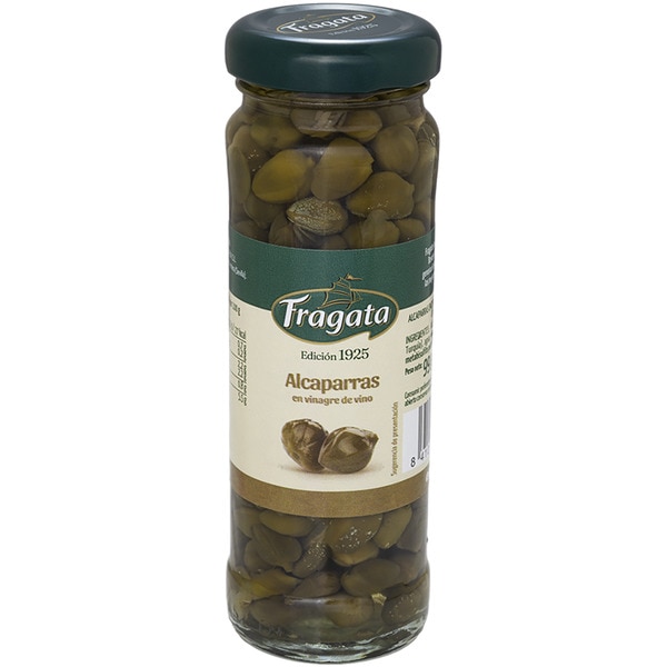 capers in wine vinegar flask 57 drained weight g