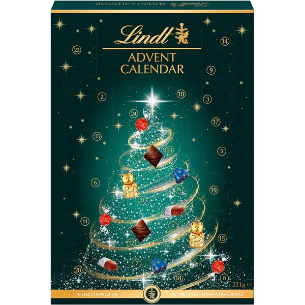 Christmas tree advent calendar each 221 g