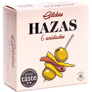 HAZAS gildas 6-pack tin 250 g