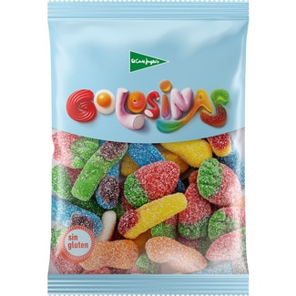 EL CORTE INGLES Golosinas caramelos de goma surtidos Tasche 200 g