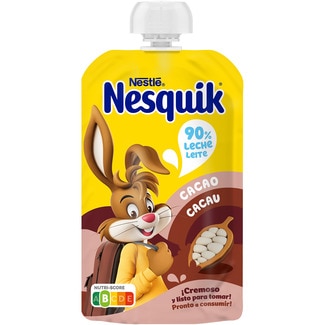 NESTLE NESQUIK bolsita de leche con cacao a partir de 36 meses 110 g