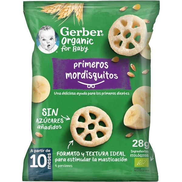 Bio-Snacks erste kleine Bisse ohne Salzzusatz ab 10 Monaten Tasche 28 g