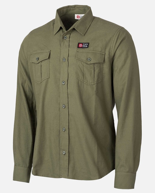Camisa hombre manga larga