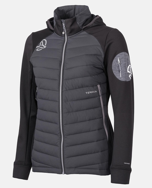 Chaqueta mujer híbrida y aislante