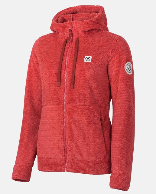 Chaqueta mujer con tejidos reciclados