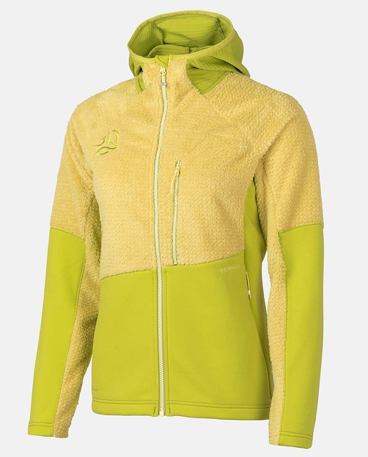 Chaqueta polar mujer con capucha