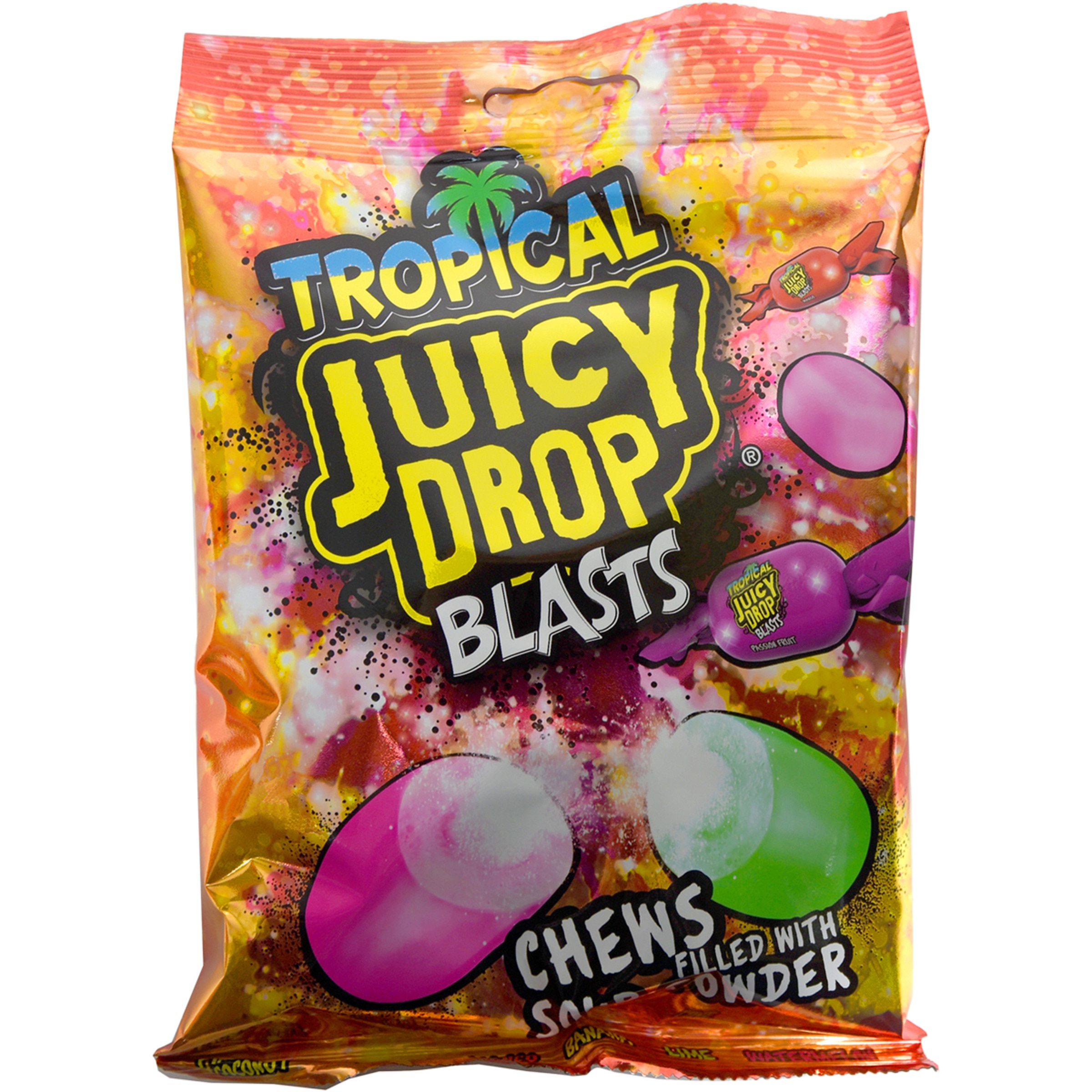 caramelo masticable sabor tropical