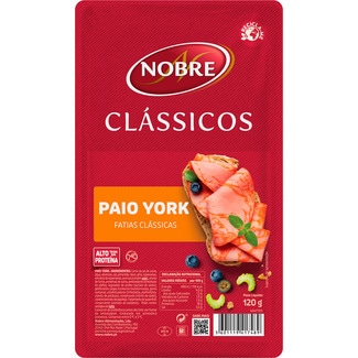 Nobre Paio York Fatiado unidade 120 g