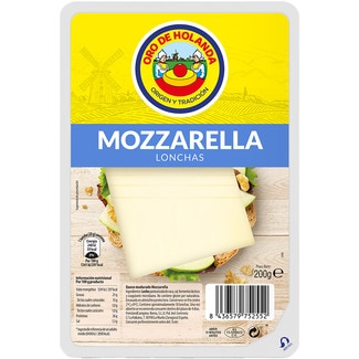 ORO DE HOLANDA holländischer Mozzarella in Scheiben Behälter 200 g