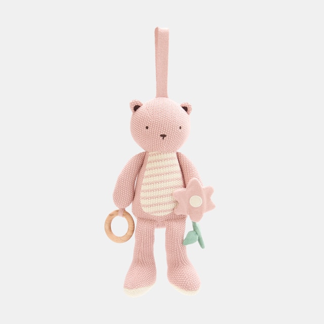 Cotton Juice Baby Home – Peluche de apego de tricot Cotton Juice Baby Home – Oso.