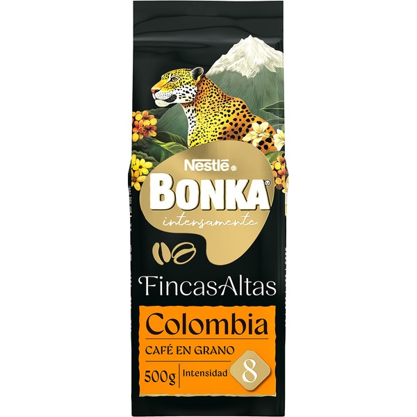Colombian coffee beans intensity 9 packet 500 g