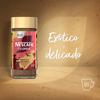 Café soluble delicado y afrutado Colombia intensidad 6 Colombia frasco 100 g - Nescafe Gold