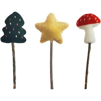 FRED&RITA juguete para gatos set palitos matabi 13.5 cm