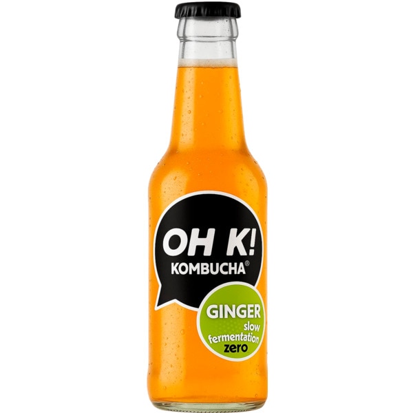 Kombucha Gengibre embalagem 330 ml