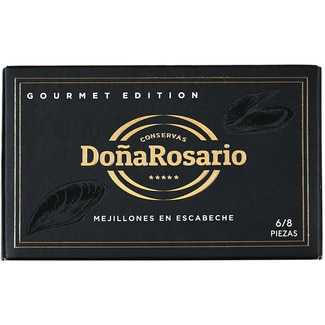 DOÑA ROSARIO marinierte Miesmuscheln Gourmet Edition 6/8 Stück Dose 120 g