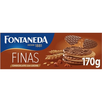FONTANEDA Digestive Feine Kekse mit Milchschokolade Karton 170 g