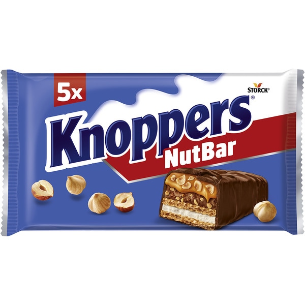 Wafer biscuits with hazelnut cream 5 bars case 200 g