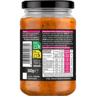 Salsa estilo indio Tikka Masala bote 340 g - Maggi