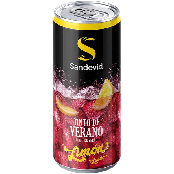 tinto de verano with lemon tin 33 cl