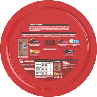 Bombones surtidos lata 250 g - Nestle Caja Roja