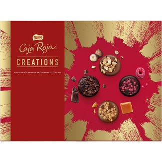 NESTLE CAJA ROJA CREATIONS assorted chocolates case 186 g