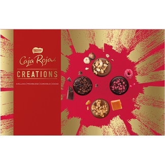 NESTLE CAJA ROJA CREATIONS assorted chocolates case 398 g