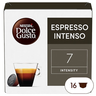 NESCAFE DOLCE GUSTO intensiver Kaffee Espresso Intensität 7 Karton 16 Kapseln