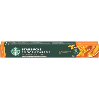 STARBUCKS Kaffee mit Karamell Intensität 5 Karton 10 Kapseln kompatibel mit Nespresso-Maschinen