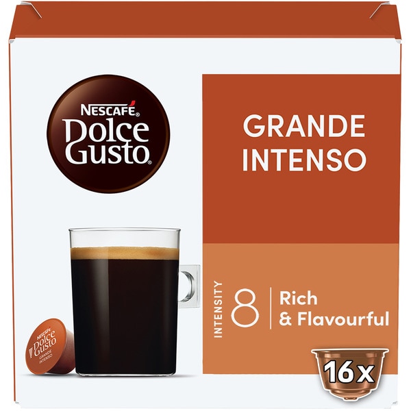 Kaffee 100% Arabica Intensität 8 Gran Intenso Karton 16 Kapseln