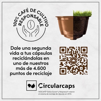 Café 100% arábica Latte Macchiato estuche 12 cápsulas compatibles con cafeteras Dolce Gusto - Starbucks