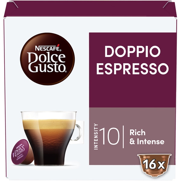 Doppelter Espresso Intensität 10 Karton 16 Kapseln