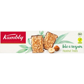 Kambly Bolacha Bio Vegan Avelã embalagem 80 g