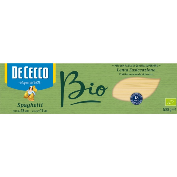 Spaghetti Bio embalagem 500 g