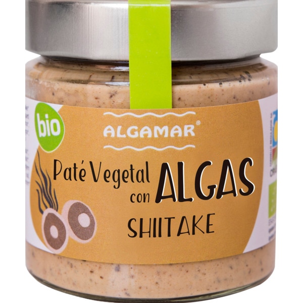 Paté de Algas Shititake frasco 180 g