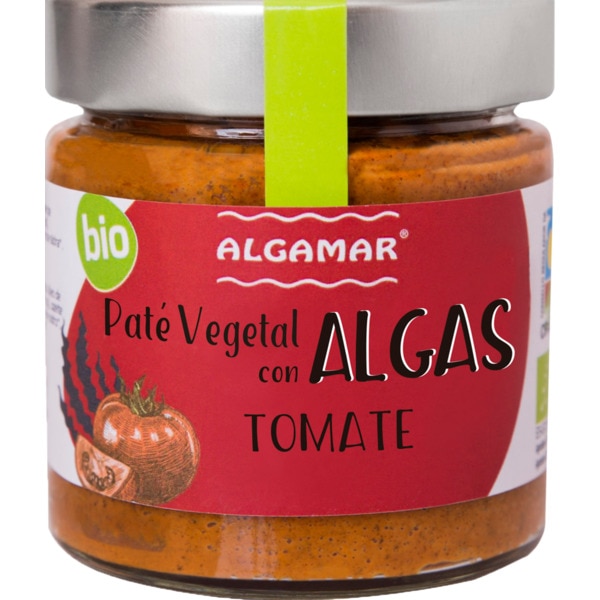 Paté de Algas com Tomate frasco 180 g
