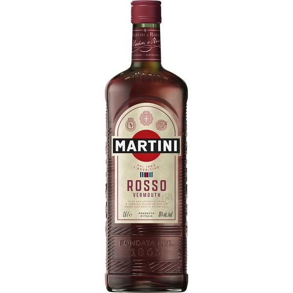 red vermouth bottle 1,5 l