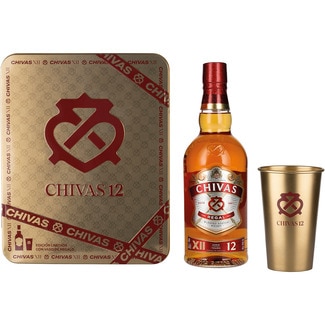 CHIVAS REGAL whisky escocés blended 12 años botella 70 cl