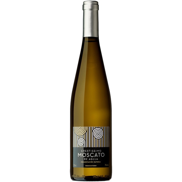 vino espumoso moscato de aguja botella 75 cl - Crestissimo