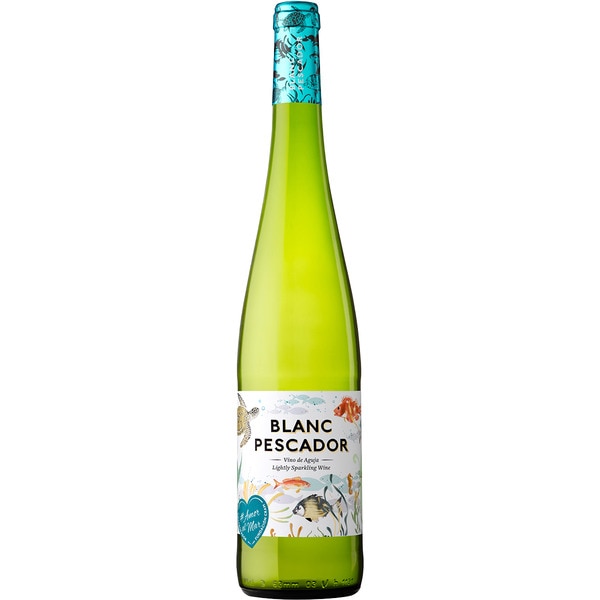 Naturally-fermented semi-sparkling white wine DO Cataluña bottle 75 cl