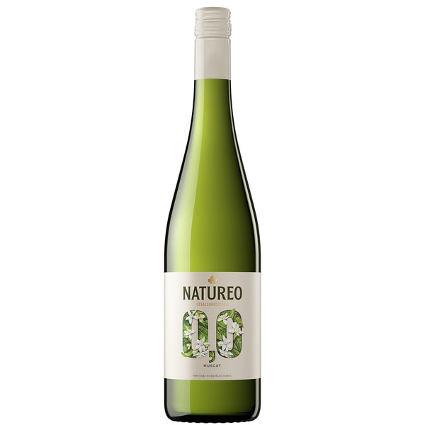 vino blanco sin alcohol de Cataluña botella 75 cl - Natureo