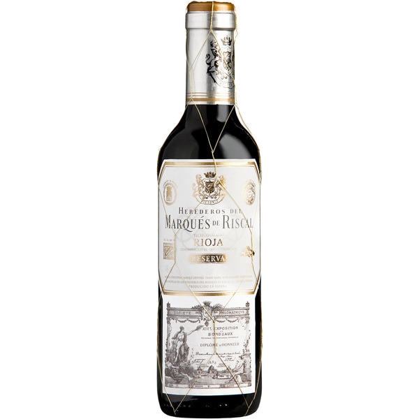 vino tinto reserva DOCa Rioja botella 37,5 cl - Marques De Riscal