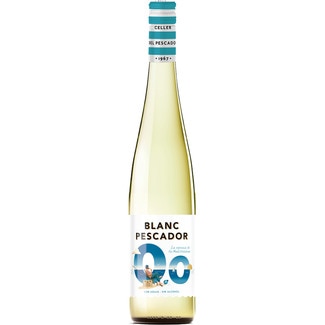 PESCADOR 0.0 slightly sparkling white wine, essence of the Mediterranean bottle 75 cl