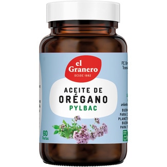 EL GRANERO Oreganoöl Pilbac glutenfrei Topf 60 Perlen