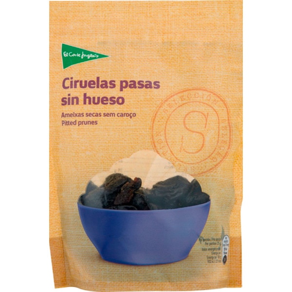 Ameixas Secas sem Carroço embalagem 195 g