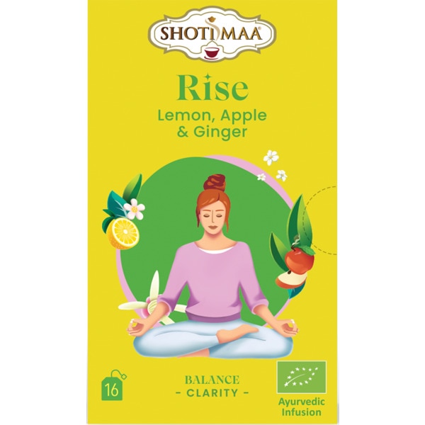 Infusão de Limão, Gengibre e Maçã embalagem 32 g