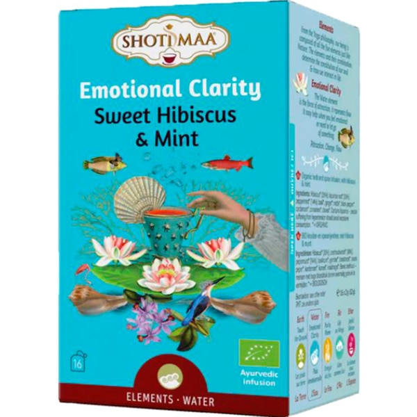 Infusão de Hibisco e Menta embalagem 32 g