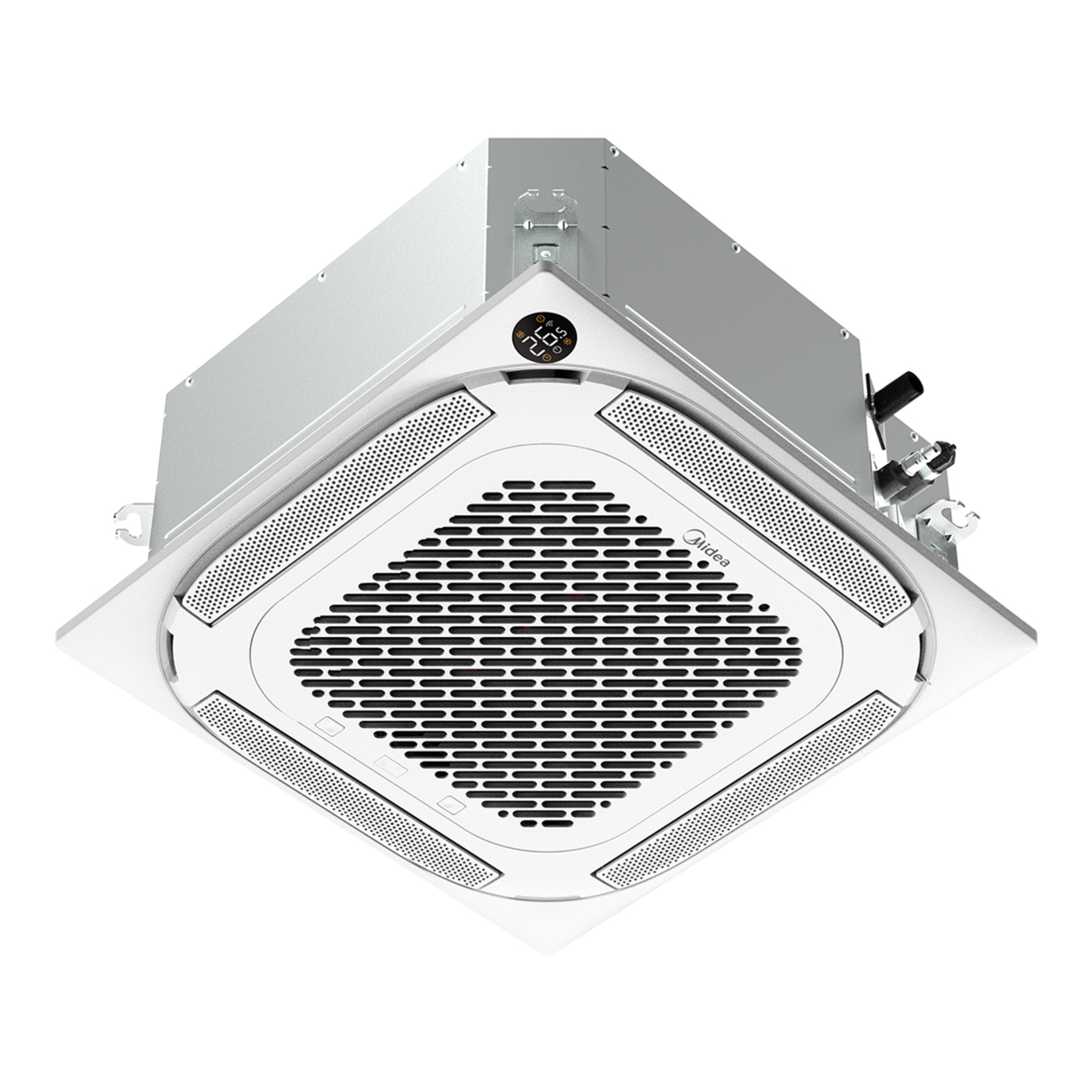 Midea – Aire acondicionado cassette Midea Inverter con 3.027,2 Frig/h y 3.276,6 Kcal/h, Monofásico – MCAU-35(12)N8Q-2.