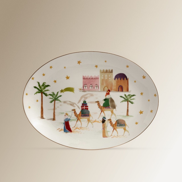 Fuente oval Reyes Magos El Corte Inglés