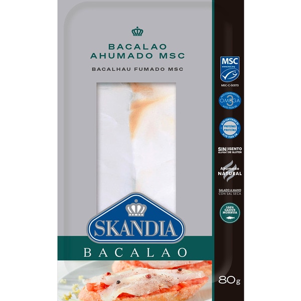 Bacalhau Fumado embalagem 80 g