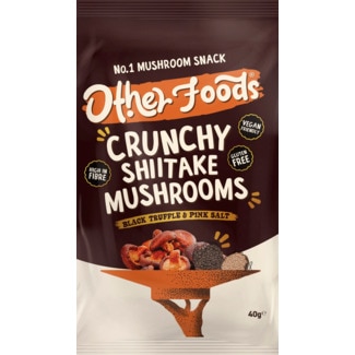 Other Foods Cogumelos Crocantes Shitake e Trufa embalagem 40 g